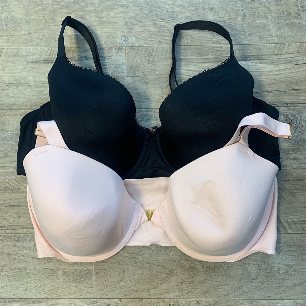 Victoria Secret 2 Bras Lined Demi Perfect Coverage - Picture 5 of 13